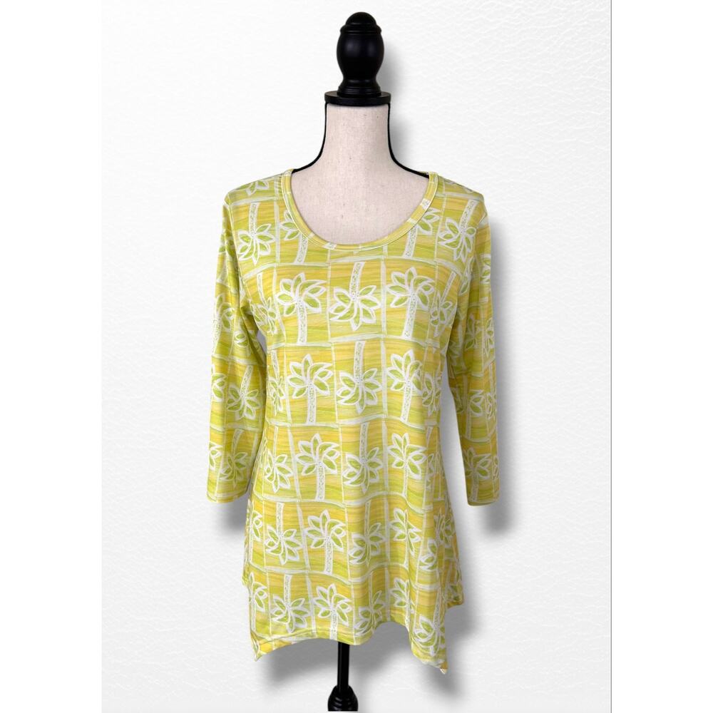 Lulu-B Palm Trees UPF 50+ Tunic, Size S